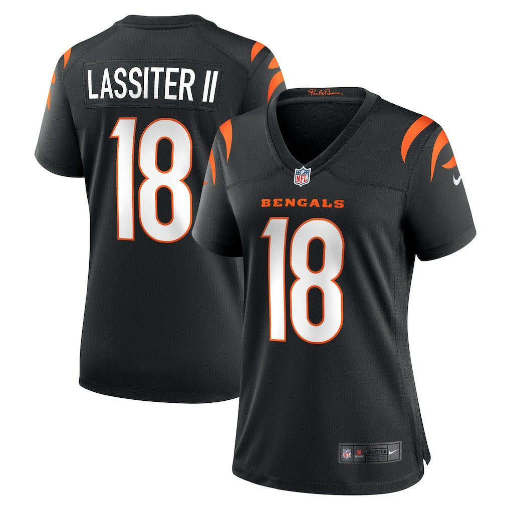 Kwamie Lassiter II Cincinnati Bengals Women's Game Player Jersey Black | Nike for Sale