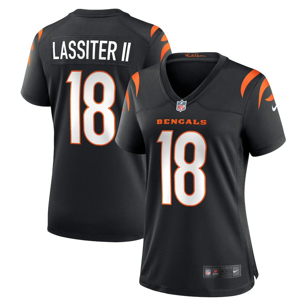 Kwamie Lassiter II Cincinnati Bengals Women's Game Player Jersey Black | Nike for Sale