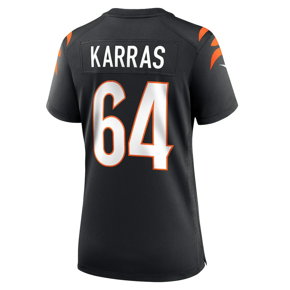Ted Karras Cincinnati Bengals Women's Game Player Jersey Black | Nike for Sale