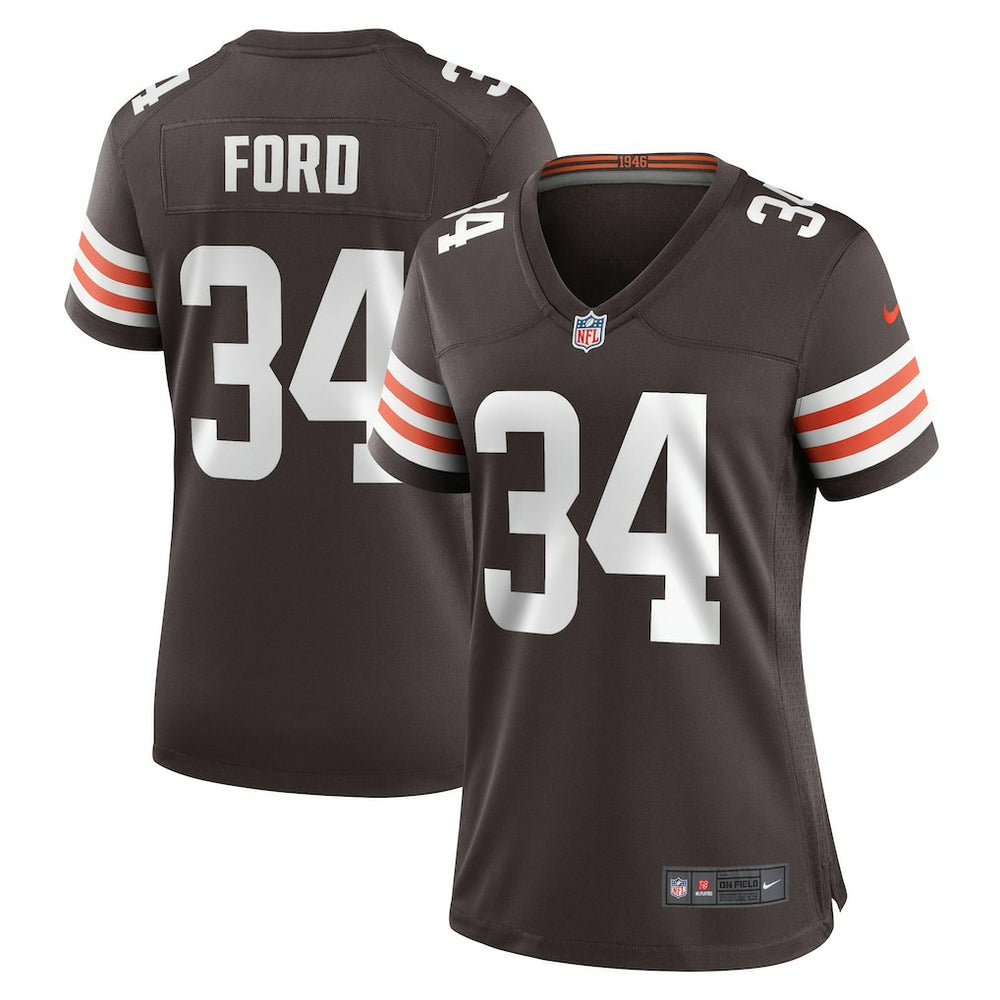 Jerome Ford Cleveland Browns Women's Game Player Jersey Brown | Nike for Sale