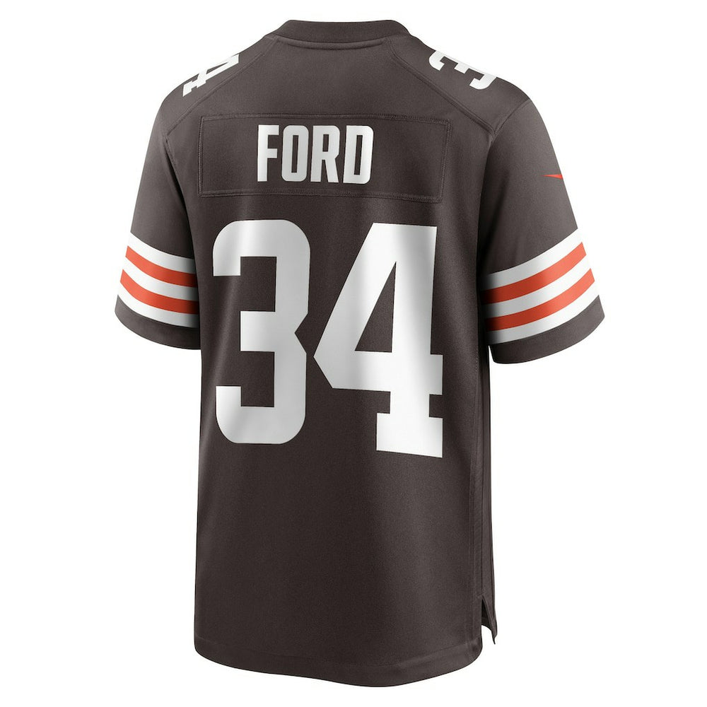 Jerome Ford Cleveland Browns Game Player Jersey Brown | Nike for Sale