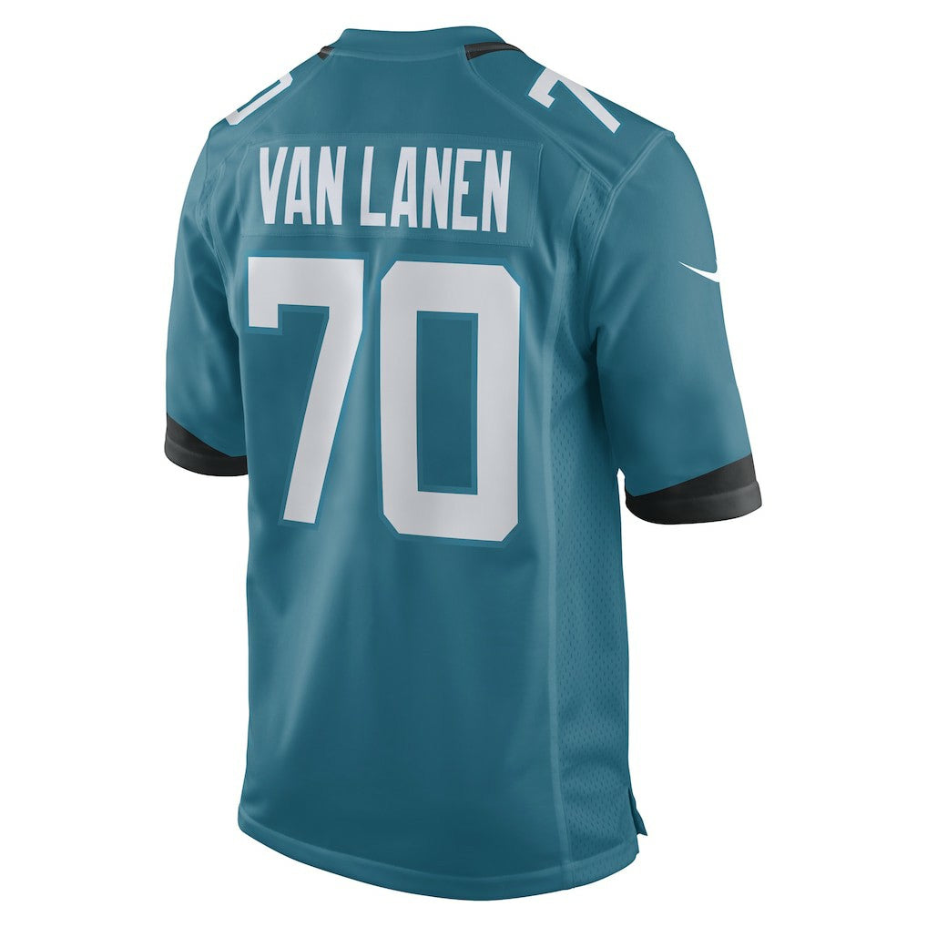 Cole Van Lanen Jacksonville Jaguars Game Player Jersey Teal | Nike for Sale