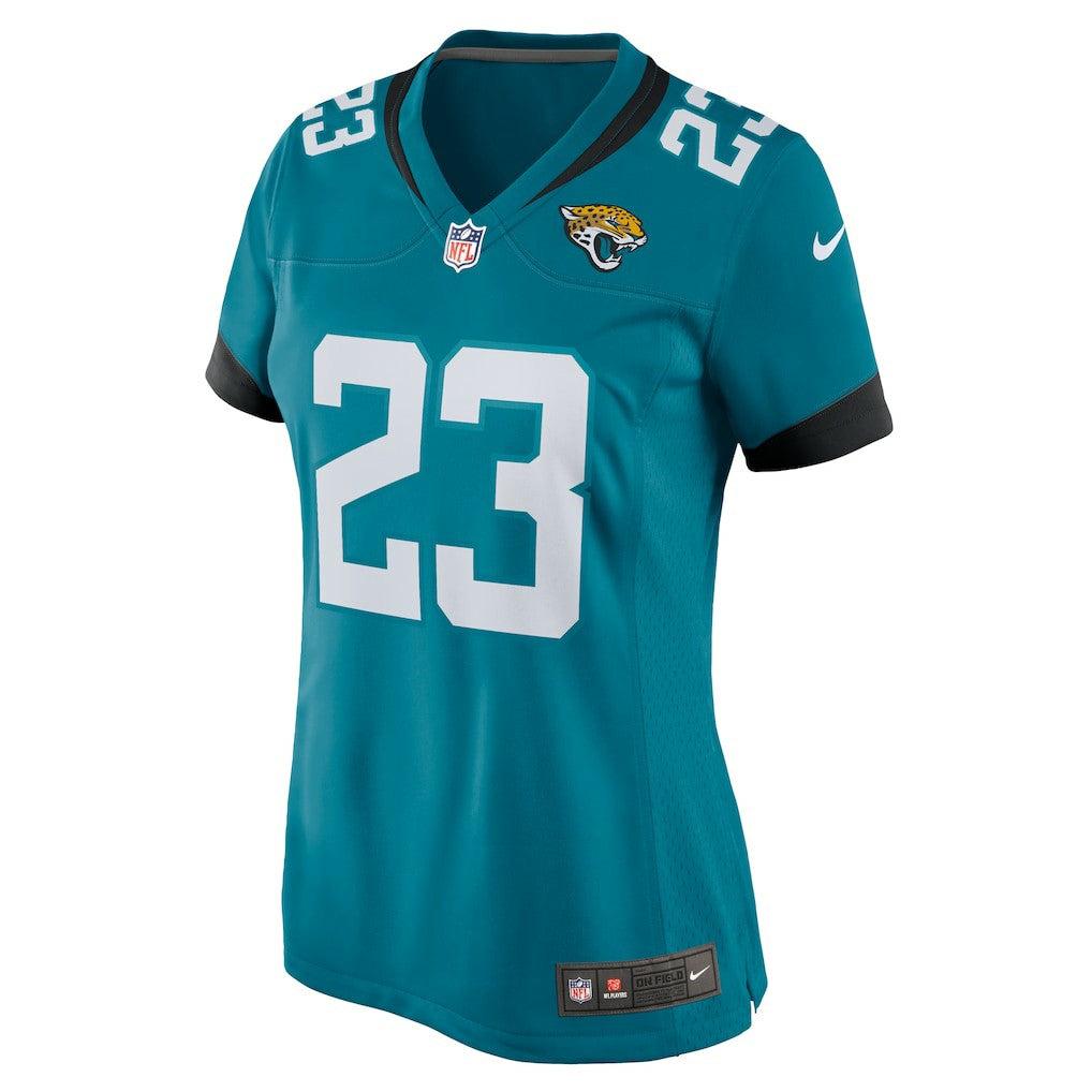 Foyesade Oluokun Jacksonville Jaguars Women's Game Player Jersey Teal | Nike for Sale