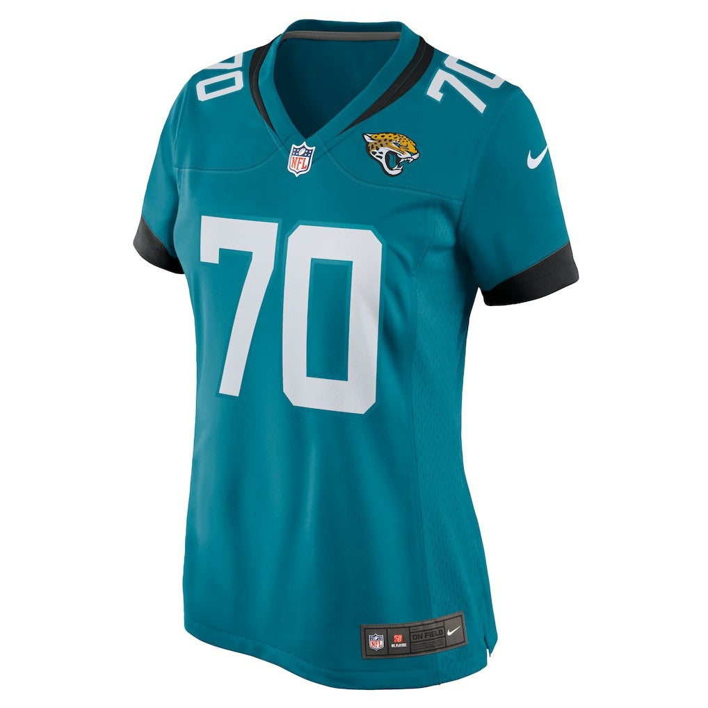Cole Van Lanen Jacksonville Jaguars Women's Game Player Jersey Teal | Nike for Sale