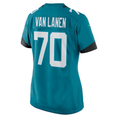 Cole Van Lanen Jacksonville Jaguars Women's Game Player Jersey Teal | Nike for Sale
