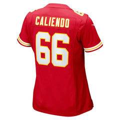 Mike Caliendo Kansas City Chiefs Women's Game Player Jersey Red | Nike for Sale