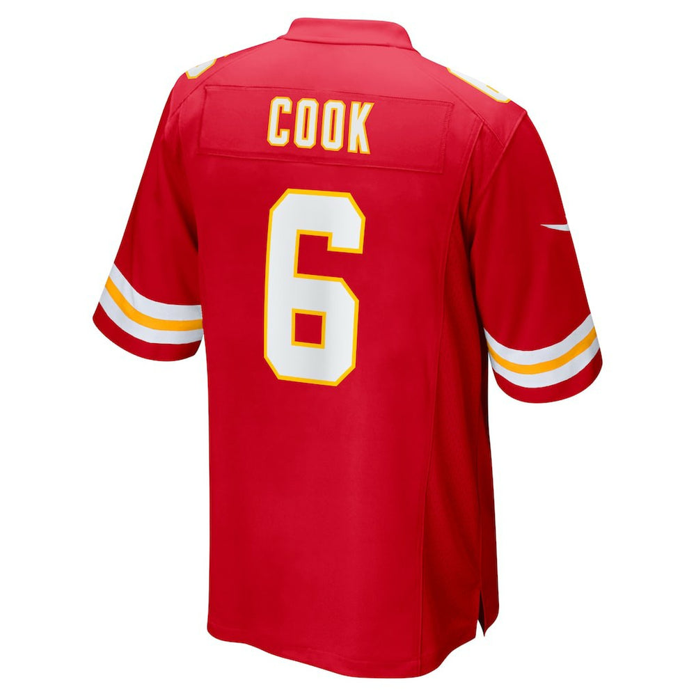 Bryan Cook Kansas City Chiefs Game Player Jersey Red | Nike for Sale