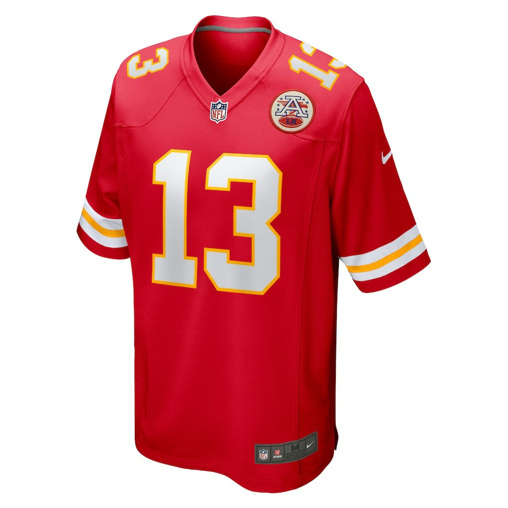 Nazeeh Johnson Kansas City Chiefs Game Player Jersey Red | Nike for Sale