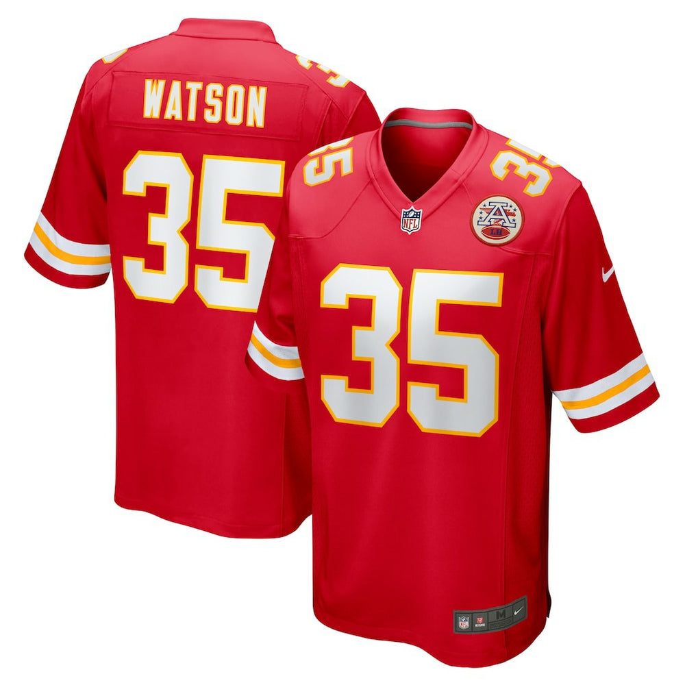 Jaylen Watson Kansas City Chiefs Game Player Jersey Red | Nike for Sale