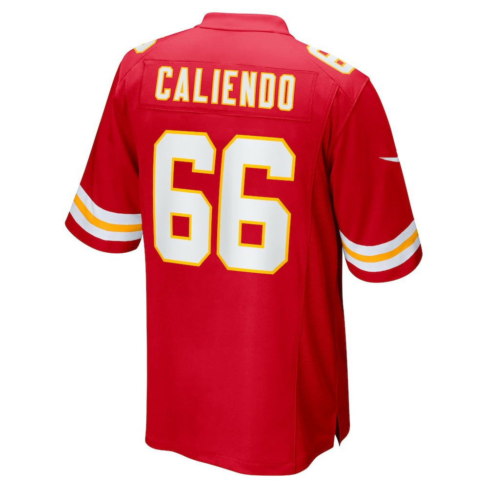 Mike Caliendo Kansas City Chiefs Game Player Jersey Red | Nike for Sale