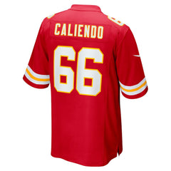 Mike Caliendo Kansas City Chiefs Game Player Jersey Red | Nike for Sale