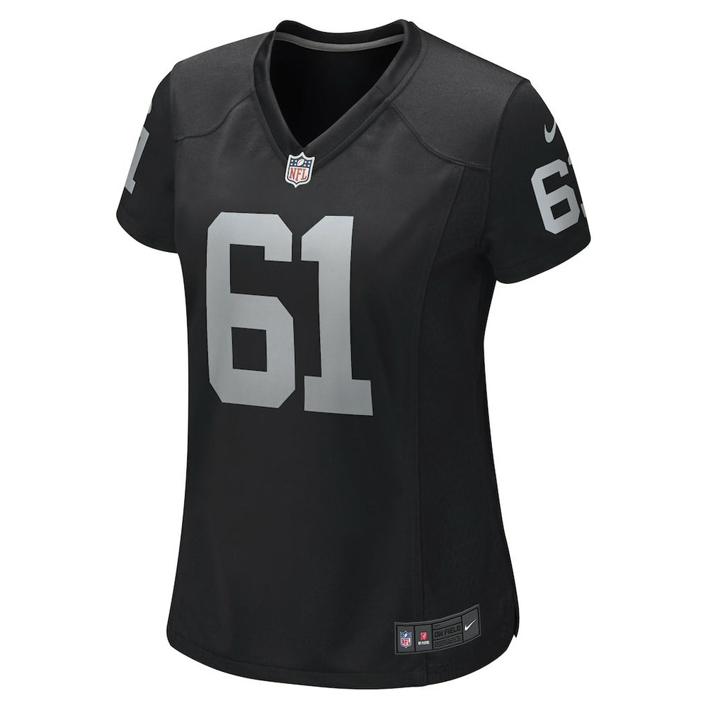 Jordan Meredith Las Vegas Raiders Women's Game Player Jersey Black | Nike for Sale