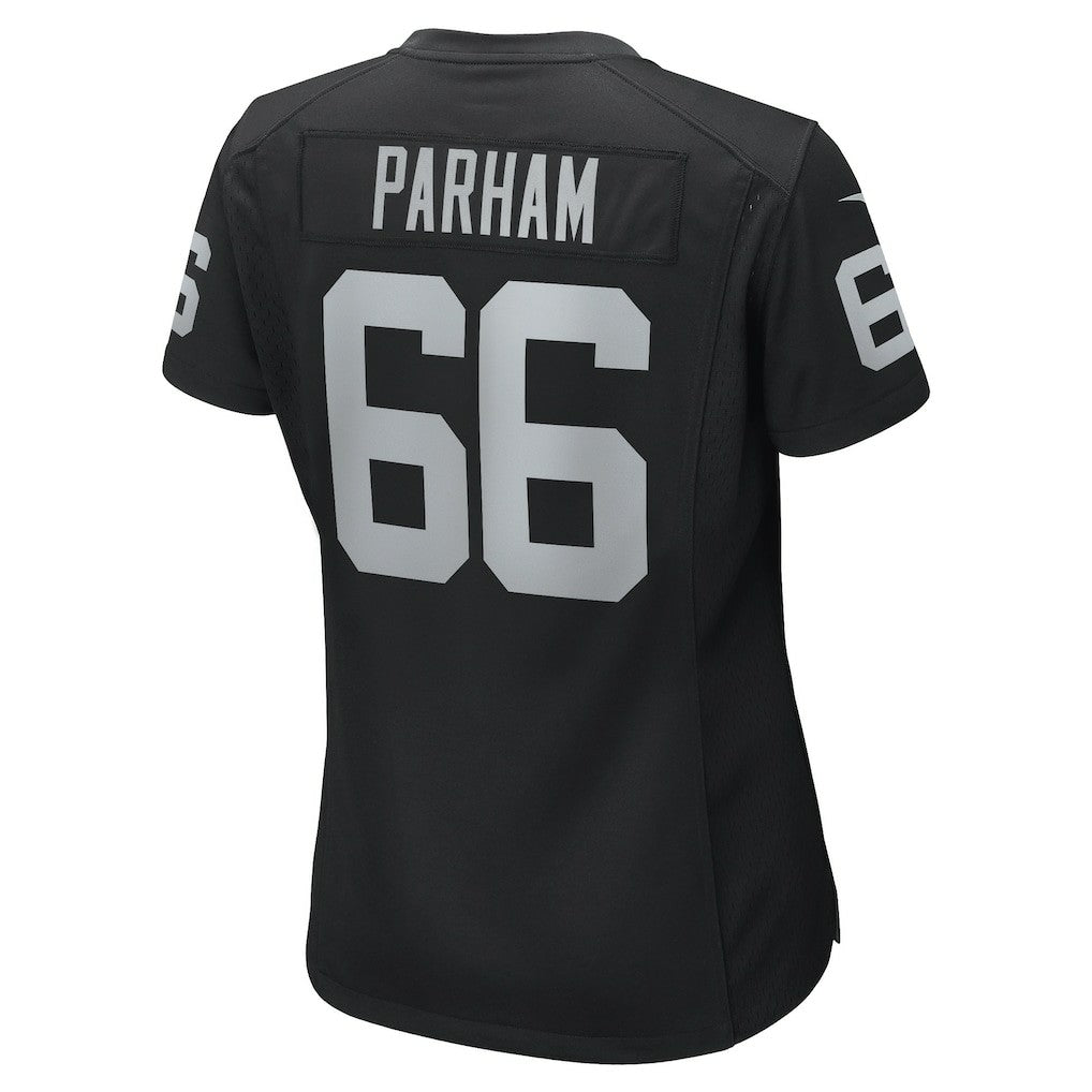 Dylan Parham Las Vegas Raiders Women's Game Player Jersey Black | Nike for Sale