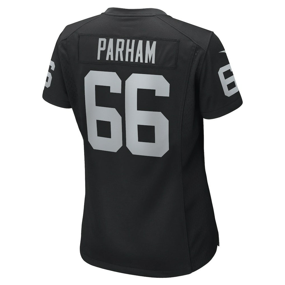Dylan Parham Las Vegas Raiders Women's Game Player Jersey Black | Nike for Sale
