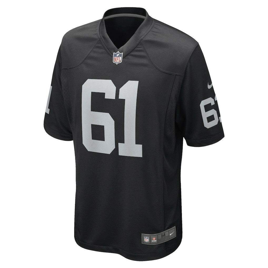 Jordan Meredith Las Vegas Raiders Game Player Jersey Black | Nike for Sale