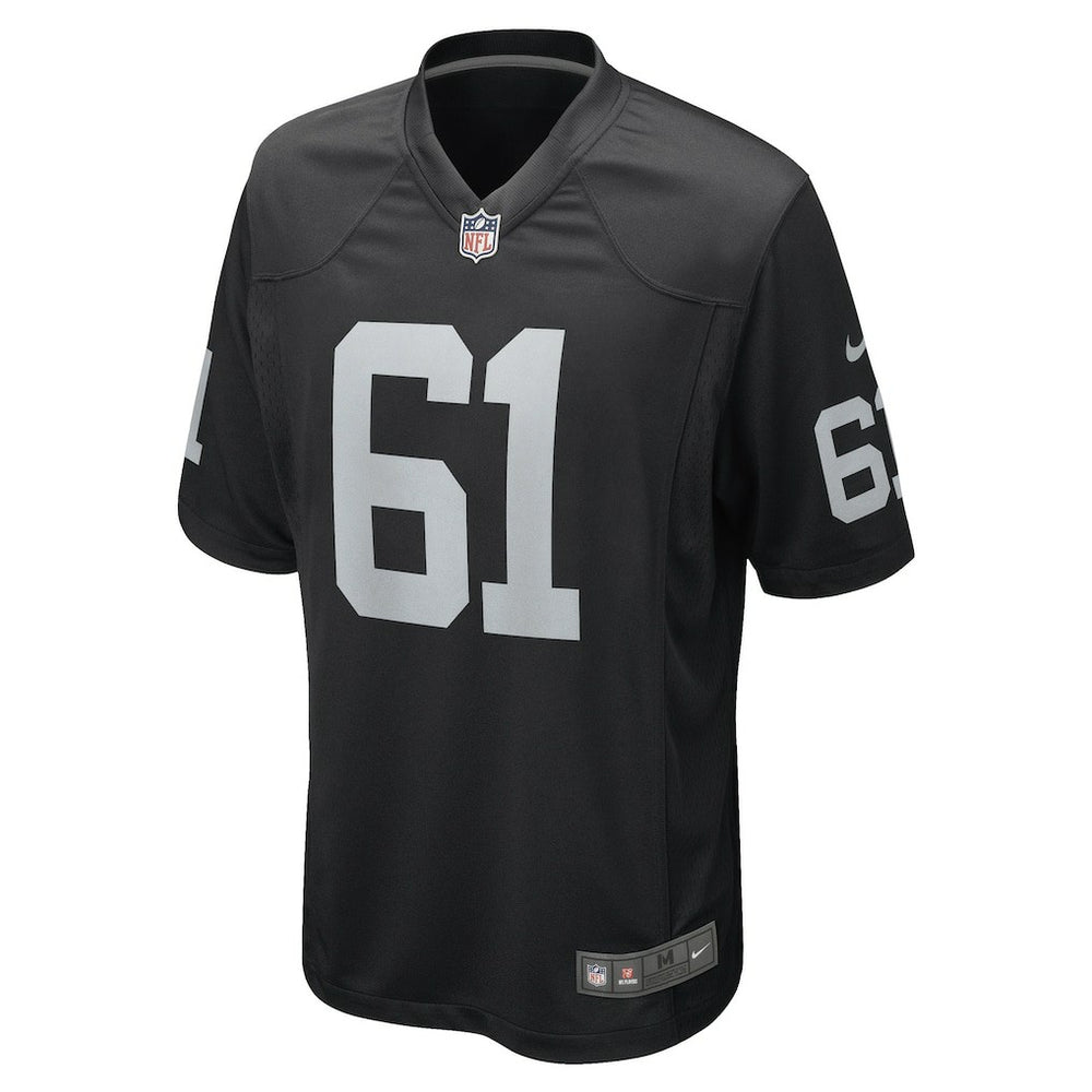 Jordan Meredith Las Vegas Raiders Game Player Jersey Black | Nike for Sale