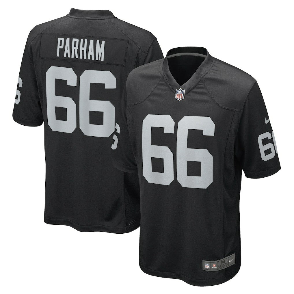 Dylan Parham Las Vegas Raiders Game Player Jersey Black | Nike for Sale