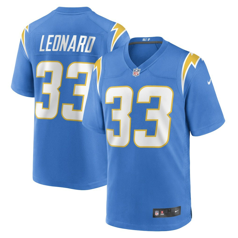 Deane Leonard Los Angeles Chargers Game Player Jersey Powder Blue | Nike for Sale