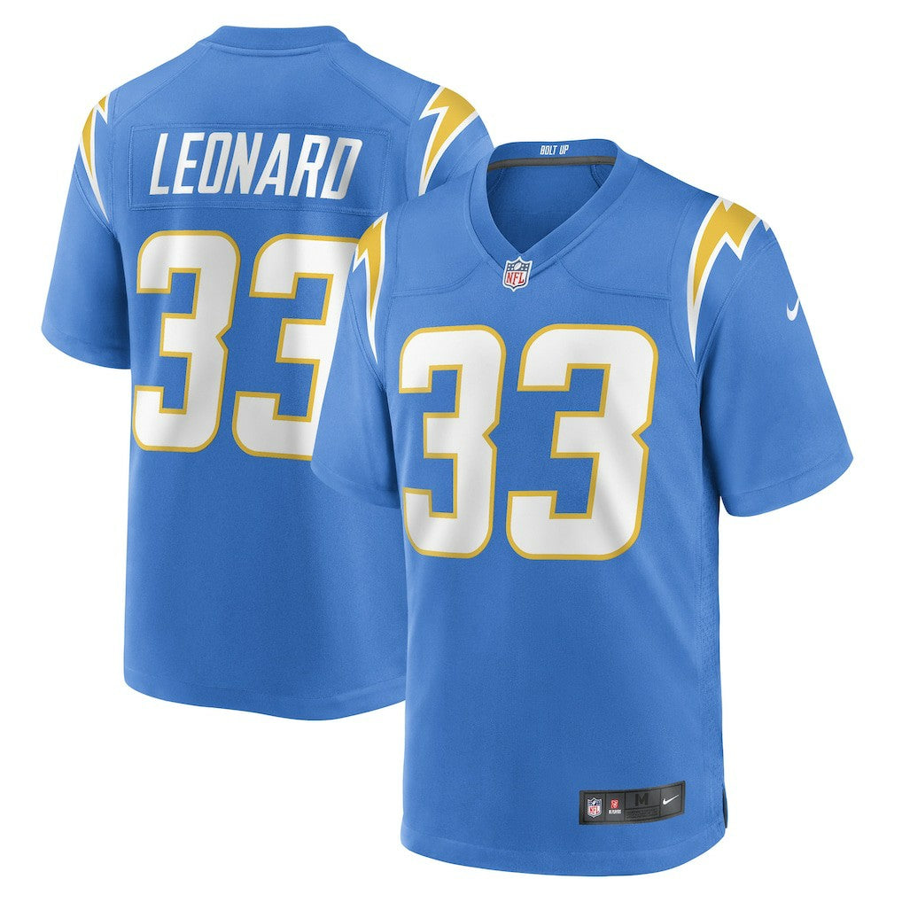 Deane Leonard Los Angeles Chargers Game Player Jersey Powder Blue | Nike for Sale