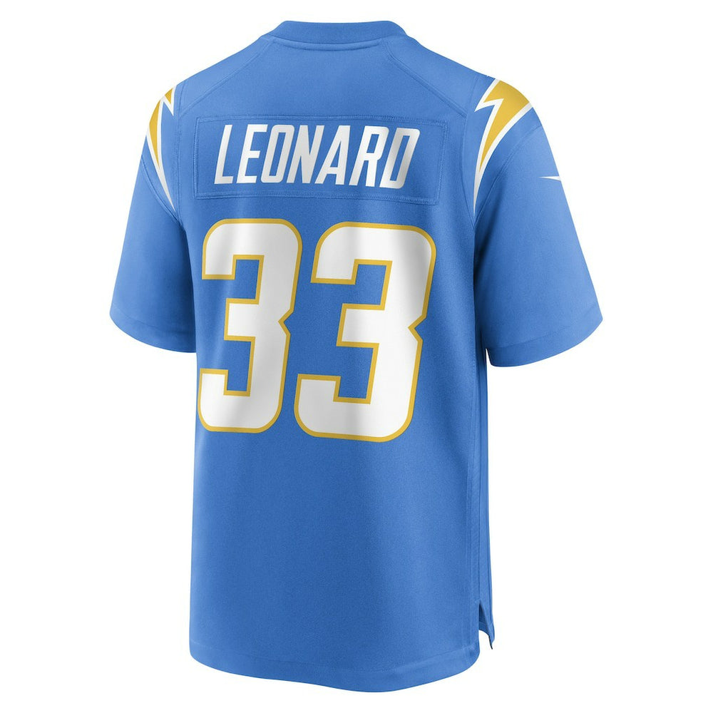 Deane Leonard Los Angeles Chargers Game Player Jersey Powder Blue | Nike for Sale