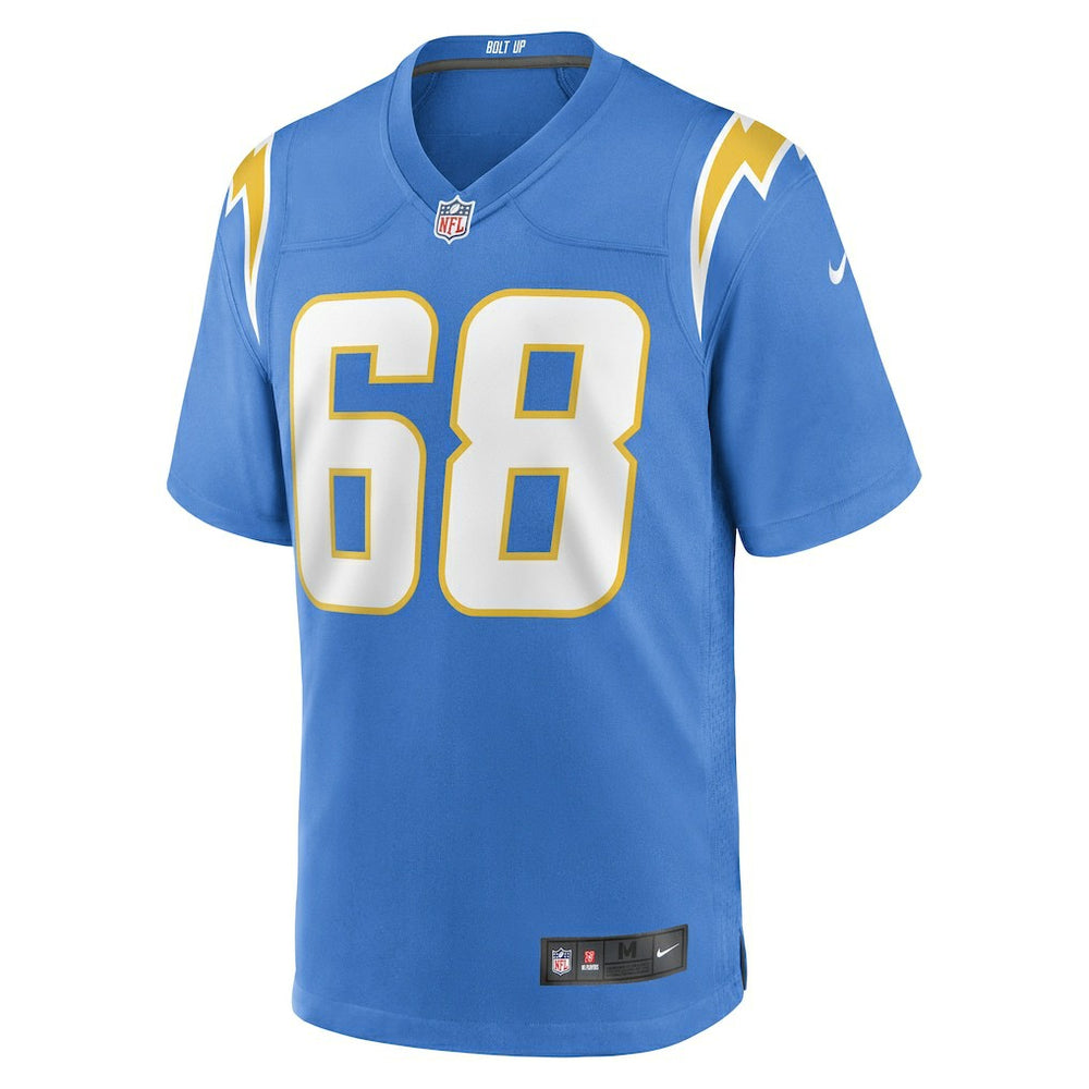 Jamaree Salyer Los Angeles Chargers Game Player Jersey Powder Blue | Nike for Sale