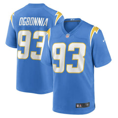 Otito Ogbonnia Los Angeles Chargers Game Player Jersey Powder Blue | Nike for Sale