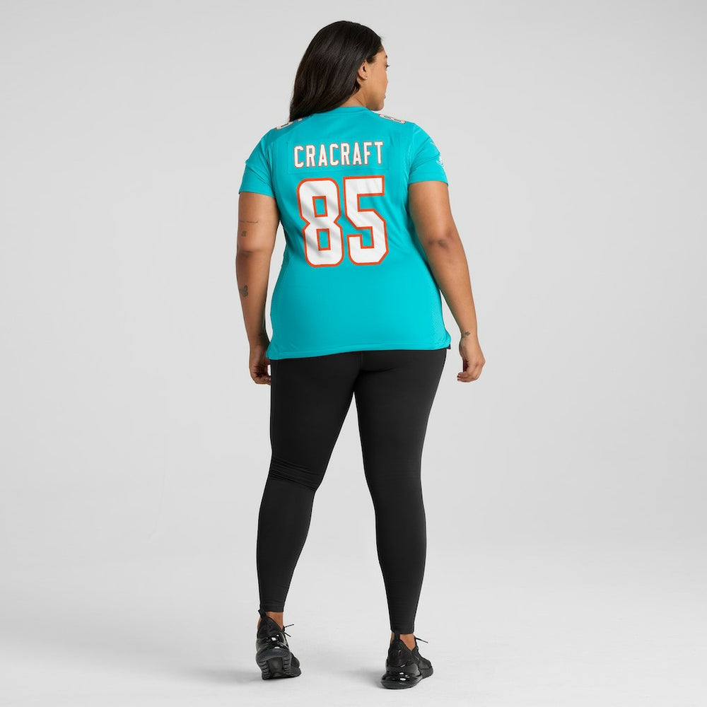 River Cracraft Miami Dolphins Women's Game Player Jersey Aqua | Nike for Sale