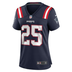 Marcus Jones New England Patriots Women's Game Jersey Navy | Nike for Sale