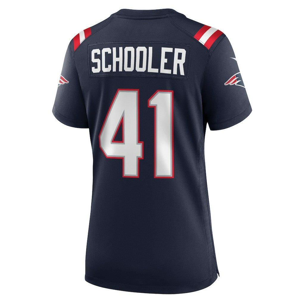 Brenden Schooler New England Patriots Women's Game Jersey Navy | Nike for Sale