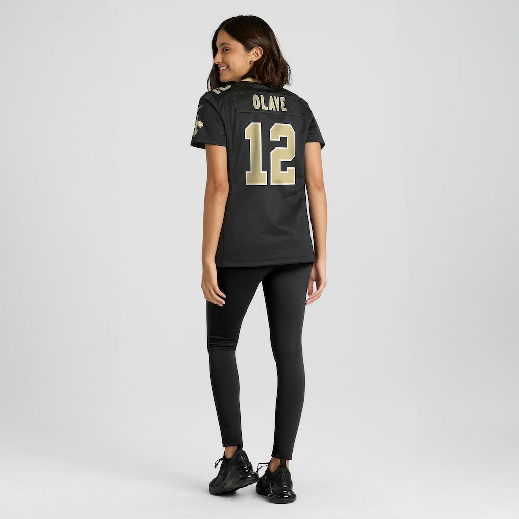 Chris Olave New Orleans Saints Women's Game Player Jersey Black | Nike for Sale