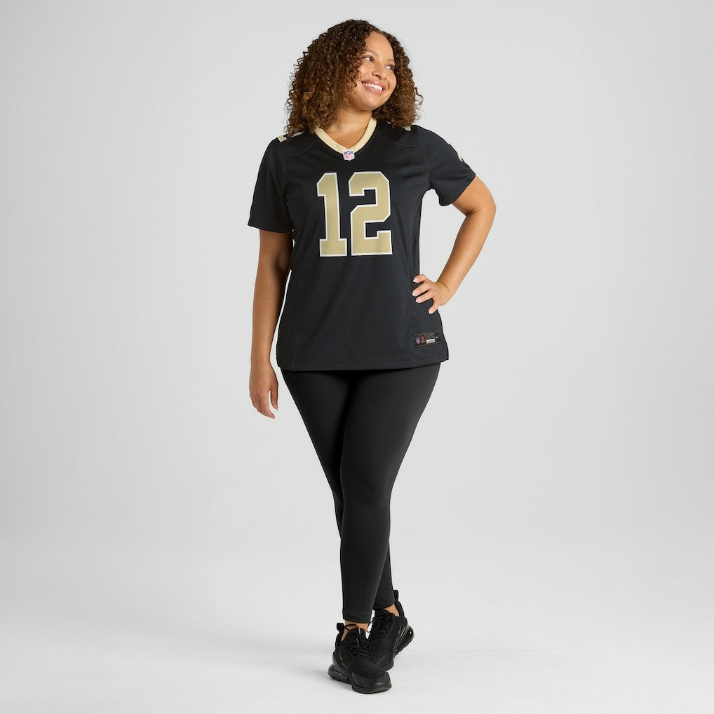 Chris Olave New Orleans Saints Women's Game Player Jersey Black | Nike for Sale