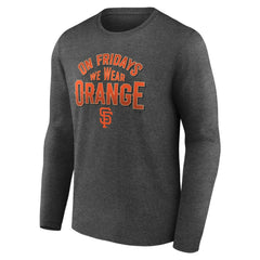 San Francisco Giants First Game Long Sleeve T-Shirt - MLB