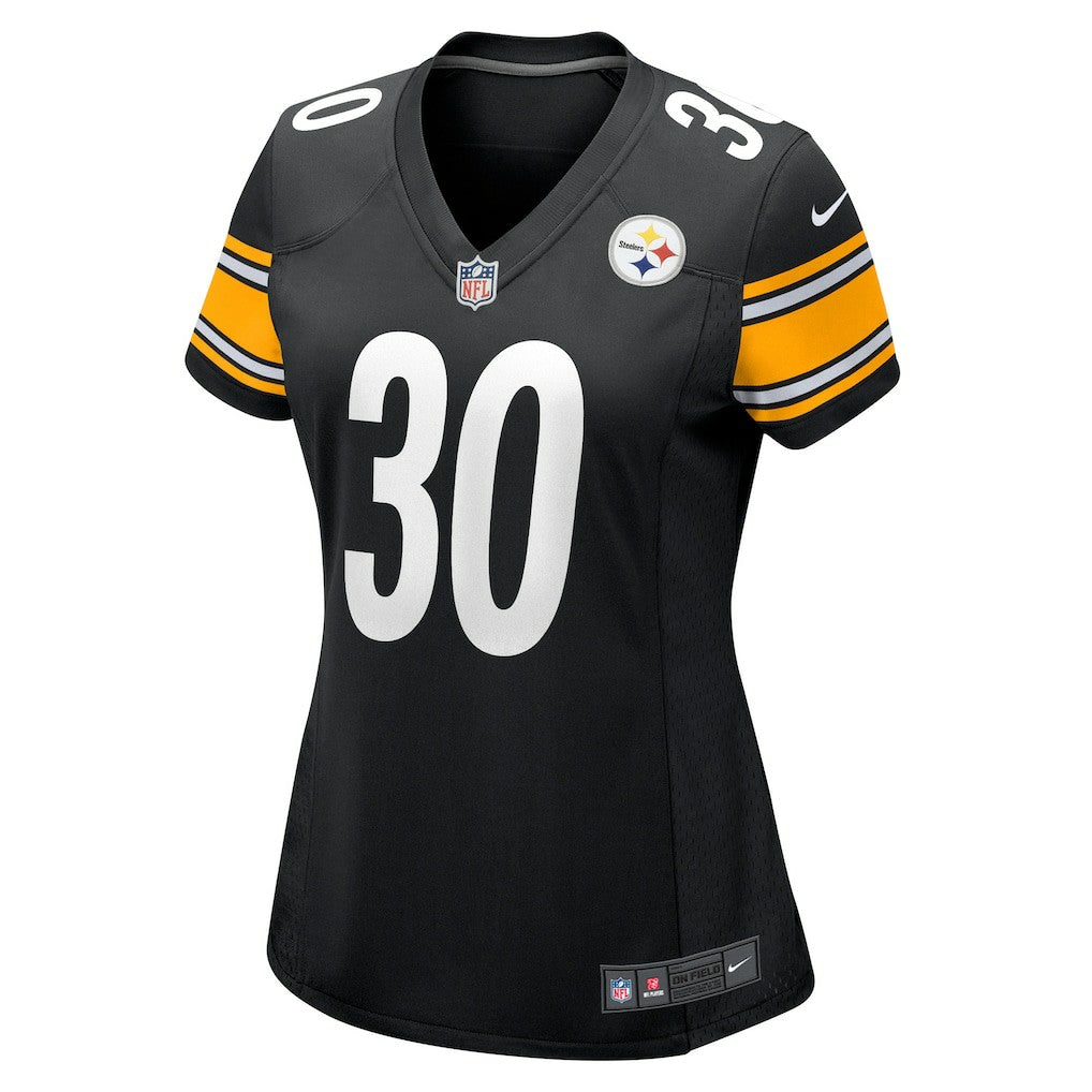 Jaylen Warren Pittsburgh Steelers Women's Game Player Jersey Black | Nike for Sale