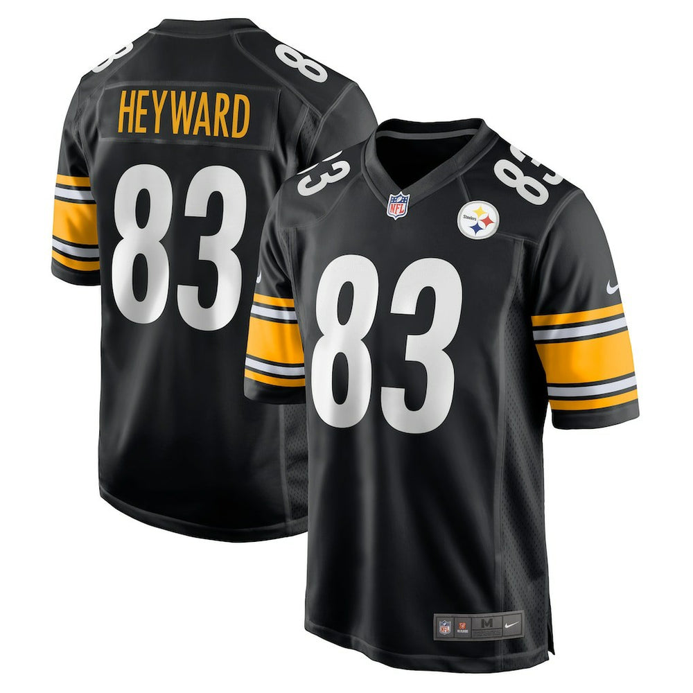 Connor Heyward Pittsburgh Steelers Game Player Jersey Black | Nike for Sale