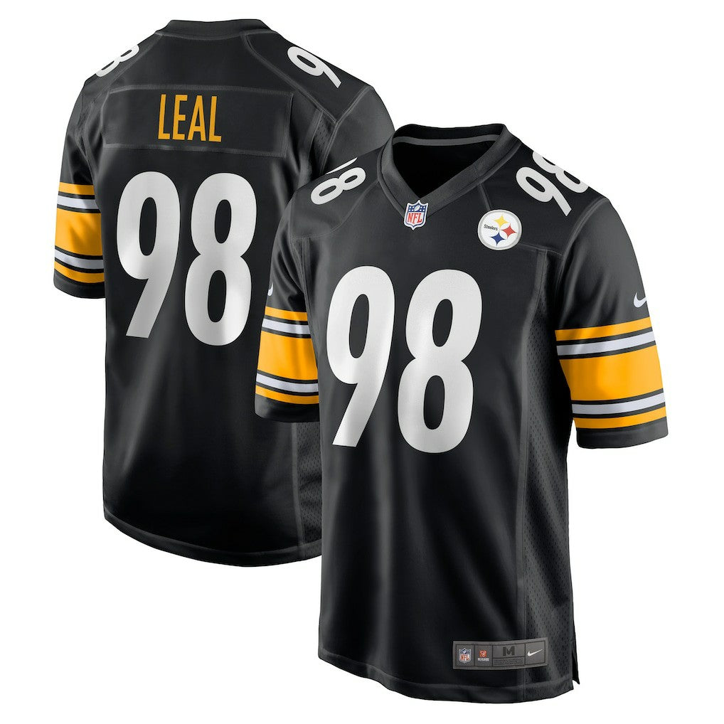 DeMarvin Leal Pittsburgh Steelers Game Player Jersey Black | Nike for Sale