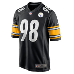DeMarvin Leal Pittsburgh Steelers Game Player Jersey Black | Nike for Sale