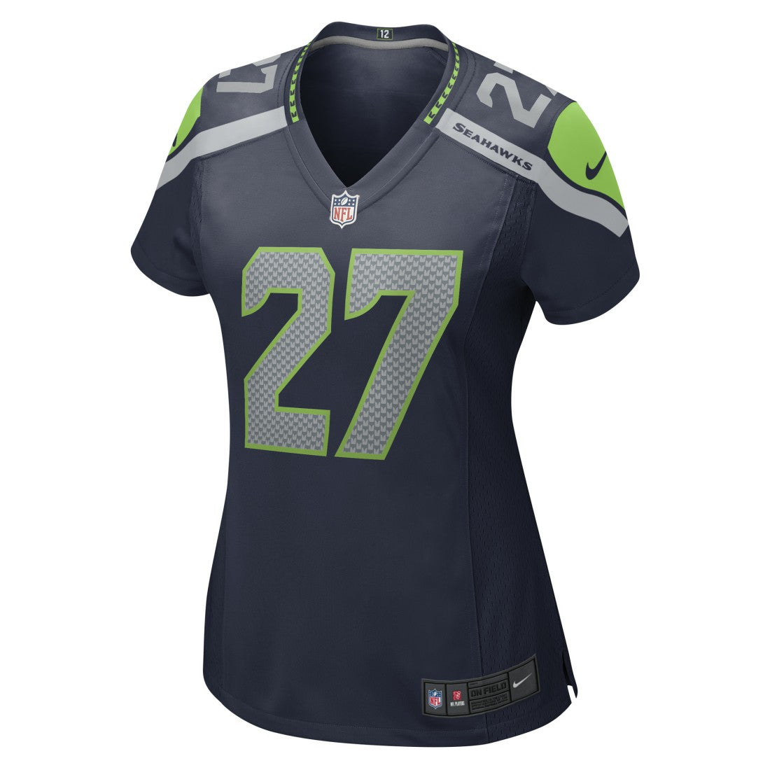 Riq Woolen Seattle Seahawks Women's Team Game Jersey College Navy | Nike for Sale