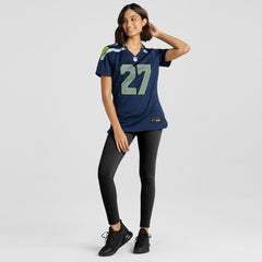 Riq Woolen Seattle Seahawks Women's Team Game Jersey College Navy | Nike for Sale