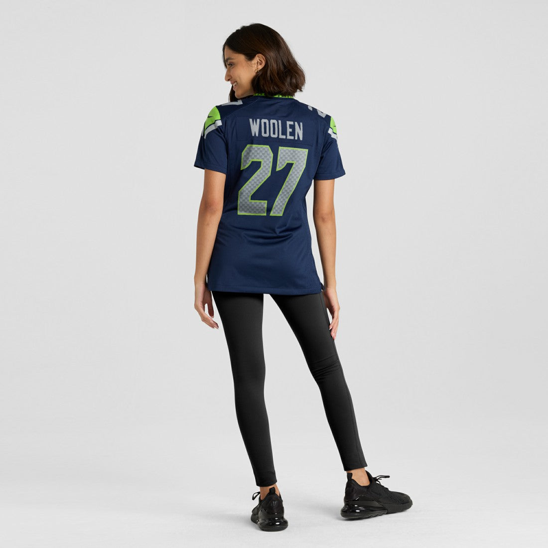 Riq Woolen Seattle Seahawks Women's Team Game Jersey College Navy | Nike for Sale
