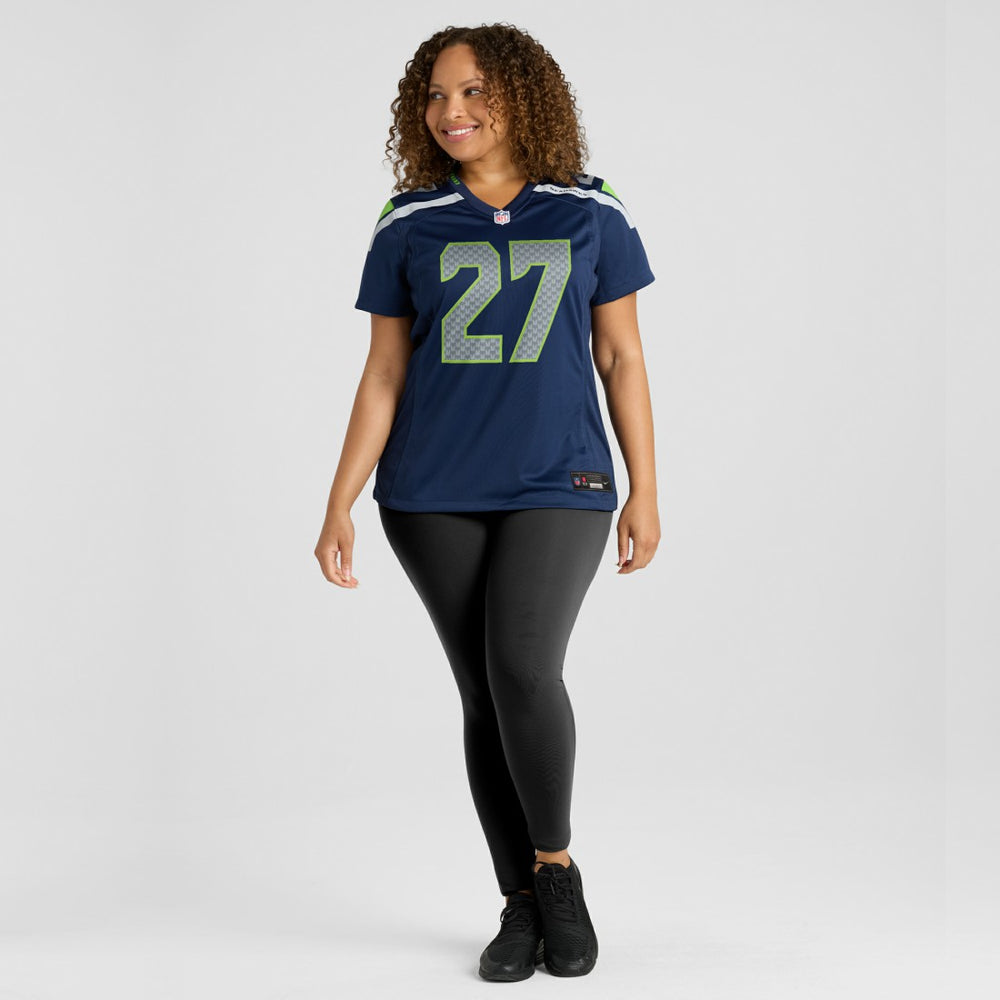 Riq Woolen Seattle Seahawks Women's Team Game Jersey College Navy | Nike for Sale