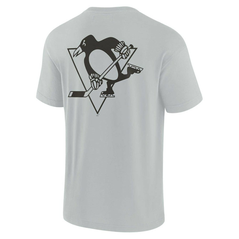 Pittsburgh Penguins Fanatics Unisex Elements Super Soft Short Sleeve T-Shirt - Gray - NHL