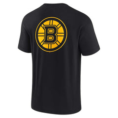 Boston Bruins Fanatics Unisex Elements Super Soft Short Sleeve T-Shirt - Black - NHL
