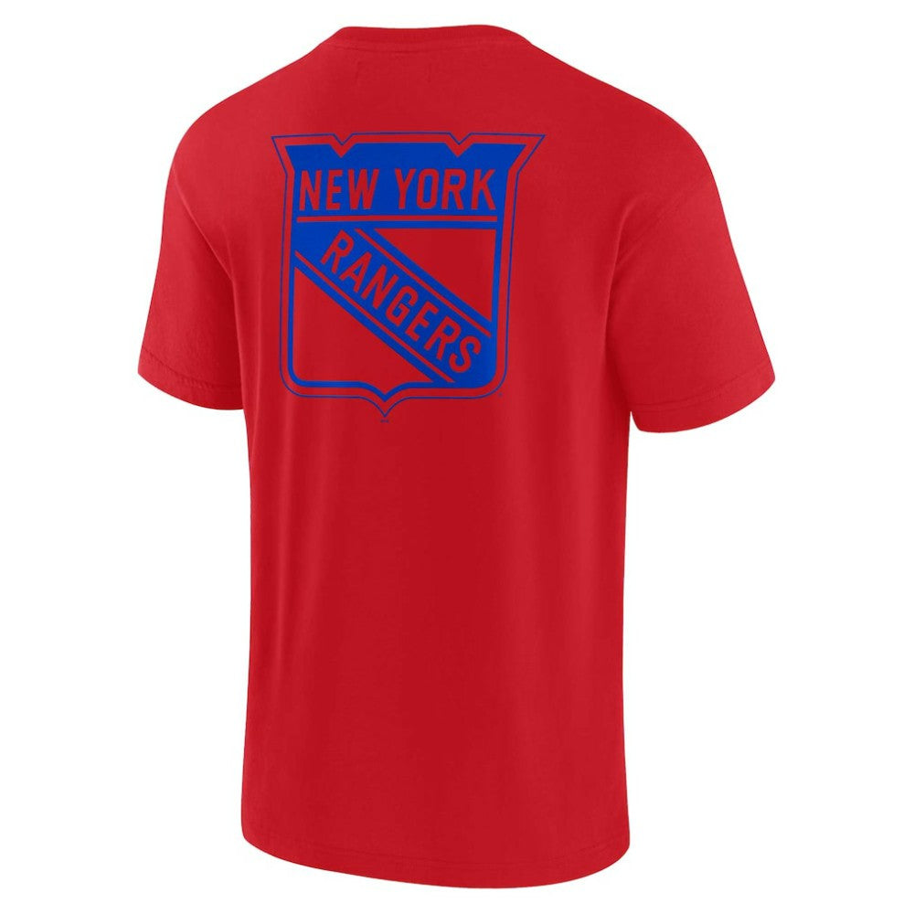 New York Rangers Fanatics Unisex Elements Super Soft Short Sleeve T-Shirt - Red - NHL