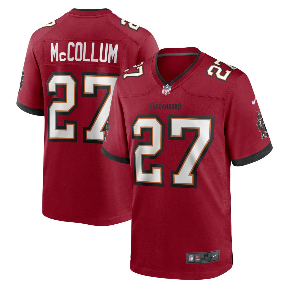 Zyon McCollum Tampa Bay Buccaneers Game Player Jersey Red | Nike for Sale