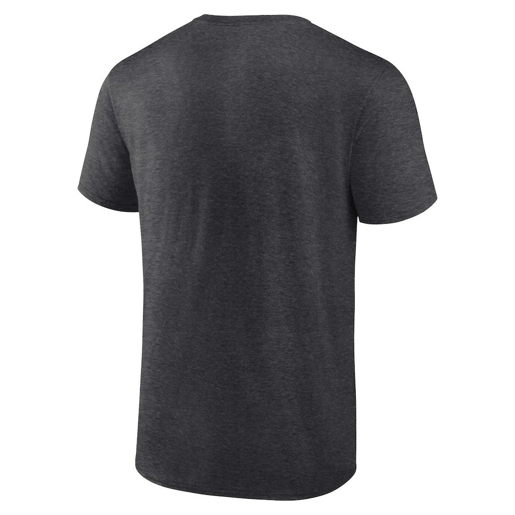 New York Jets Primary Logo T-Shirt Heather Charcoal | Fanatics