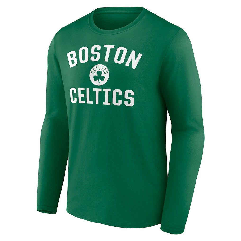 Boston Celtics Victory Arch Team Long Sleeve T-Shirt Green - NBA