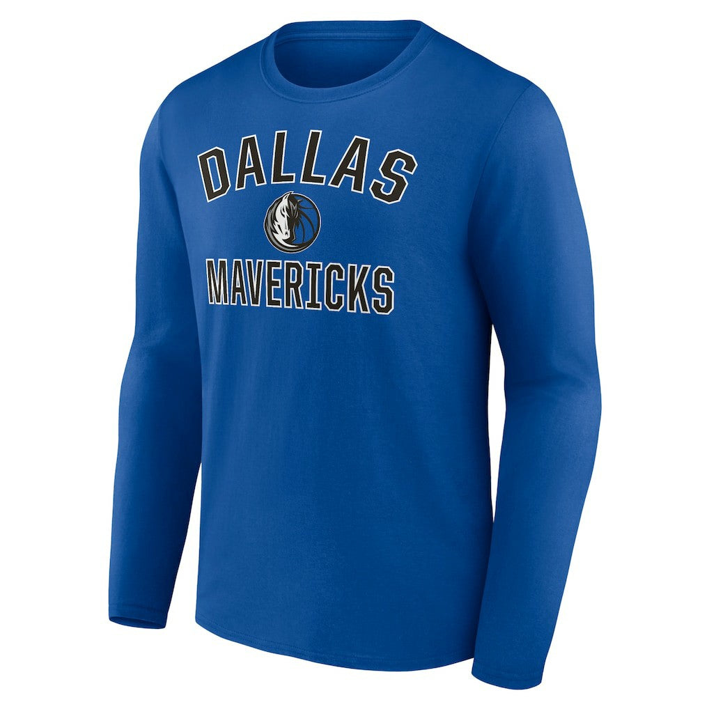 Dallas Mavericks Victory Arch Team Long Sleeve T-Shirt Royal - NBA