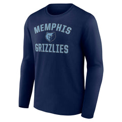 Memphis Grizzlies Victory Arch Team Long Sleeve T-Shirt Navy - NBA
