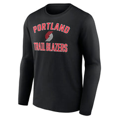 Portland Trail Blazers Victory Arch Team Long Sleeve T-Shirt Black - NBA