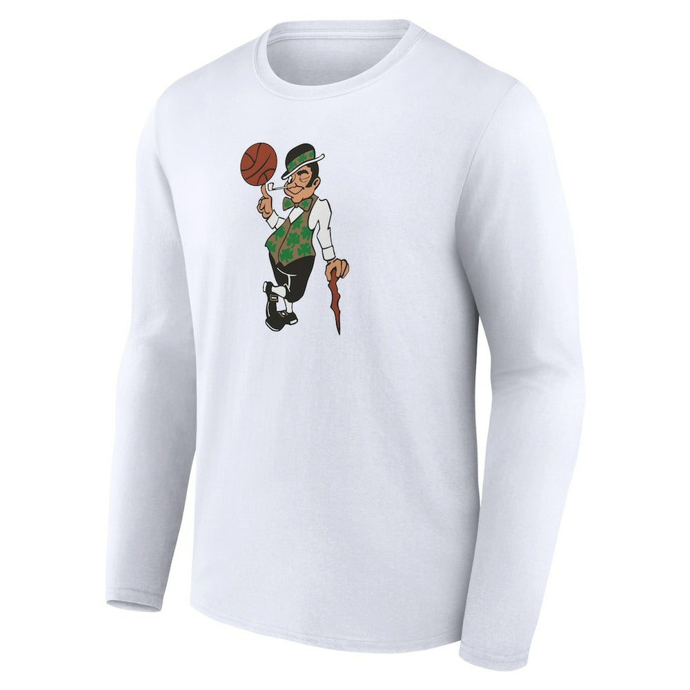 Boston Celtics Alternate Logo Long Sleeve T-Shirt White - NBA